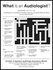 Audiology Awareness Month Crossword Puzzle